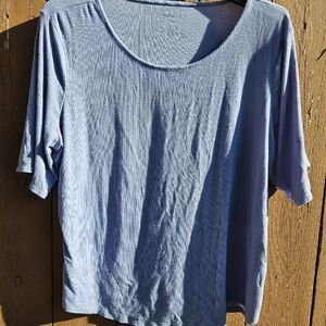 Women's Light Blue Top